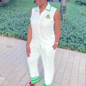 AKA 2 Piece Viscose Pant Set